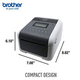 Brother TD-4550DNWB 4-inch Thermal Desktop Barcode and Label Printer, for Labels, Barcodes