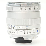 ZEISS Ikon Biogon T* ZM 2.8/25 Lens for Leica M-Mount Rangefinder, Silver