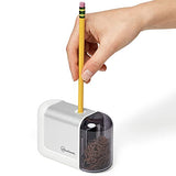 OfficeGoods Mini-Pro Electric Pencil Sharpener - Cordless Portable Sharpener