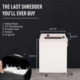 Ideal. 4003 Cross-Cut Commercial Office Paper Shredder Heavy Duty with Automatic Oiler