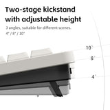 nuphy Node100 Wireless Mechanical Keyboard, Hot Swappable Custom Low Profile Keyboard