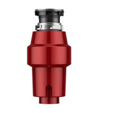 ZKK Kitchen Food Waste Disposers 370W Garbage Processor Disposal Crusher Stainless Dteel Grinder Household Kitchen Food Waste Wet Waste Disposal red