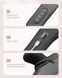 THERAZZAGGE Cordless Neck Massager with Heat [2026 Upgraded] - Neck Shoulder Massager for Pain Relief Deep Tissue, 6D Deep Kneading Shiatsu Back Massage, FSA Eligible HSA Store Eligible