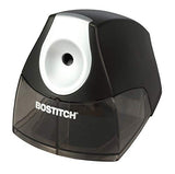 Bostitch Office Electric Pencil Sharpener, Heavy Duty Powerful Stall-Free Motor, High Capacity Shavings Tray, for Office or Classroom, Black