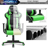Homall Gaming Chair, Office Chair High Back Computer Chair Leather Desk Chair