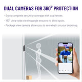 HAVION D1 Wireless Video Doorbell Camera - by NIU Inno., Incl. Chime, Dual Cameras