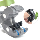 UAYESOK Handheld Radio Handlebar Mount, Speaker Mic Holder for Bicycle, Motorcycle, Vehicle