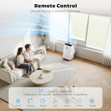 Humhold 14000BTU Portable Air Conditioners with Remote Control, Dehumidifier & Fan Mode, Floor Stand up Cooling Portable AC Unit for Large Room up to 700 sq.ft, Sleep,Timer & Auto Swing Function