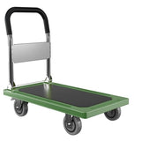 Foldable Push Cart Dolly | 660 lbs. Capacity Moving Platform Hand Truck