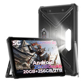 HOTWAV R9 PRO MAX 5G 20080mAh Rugged Tablet with Brackert and Stylus