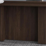 Bush Business Furniture Office 500 Executive Desk, 72W x 36D, Black Walnut