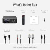 WiiM Ultra Hi-Res Music Streamer with Touchscreen & ESS DAC, Space Gray