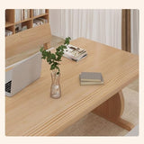 SABALON Office Desk Solid Wood Large Desk Home Living Room Study Writing Large Board Table