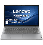 Lenovo Laptop Computer V15, AMD Ryzen 5 7520U, 16GB DDR5 RAM, 512GB SSD