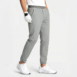 GINGTTO Mens Golf Joggers Pants Slim Fit Stretch Light Grey 28 Inseam 32