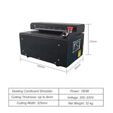 Expanded Cutting Machine for Corrugated Boxes - 325mm Width, Cardboard Slitting Mesh Strip Cutter