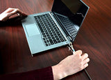Noble Locks TZ04T Compact Wedge Lock with Barrel Key for Dell Latitude Laptops