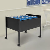 File Carts with Wheels Hanging Files, Rolling File Cart for Hanging Files