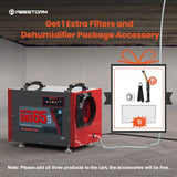 Abestorm 120 Pint Energy Star Dehumidifier with Pump & Hose for SNS65S