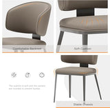 HaufChox Dining Chairs Modern High Backrest Comfortable, Fashion Upholstered Kitchen Chair