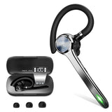 Bluetooth Headset, Wireless Bluetooth Earpiece with 500mAh Charging Case