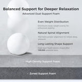 Sweetnight CoolNest Hybrid King Size Mattress 14 Inch, Cooling Pillow Top
