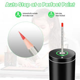 Fully Automatic Electric Pencil Sharpener,Rechargeable Smart Pencil Sharpener