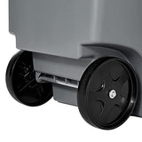 Rubbermaid Commercial Products BRUTE Rollout Trash/Garbage Can/Bin with Wheels, 95 Gal, Gray