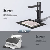 Document Scanner,Capture A3 & A4, Auto-Flatten & Deskew Powered by AI Technology