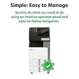 Lexmark CX961tse Color A3 Multifunction Printer, You get reassuring Versatility, Exceptional Sustainability