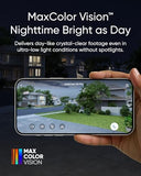 eufy Security eufyCam S3 Pro 4-Cam Kit + Video Doorbell E340, Solar Camera Outdoor Wireless, MaxColor Night Vision, 4K Security Camera with Solar Panel, Dual Cameras with Delivery Guard