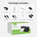 Wireless 4x6 Shipping Label Printer for Shipping Packages, Support Android, iPhone and Windows, Widely Used for Amazon