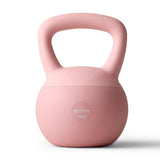 YOTTOY Soft Kettlebell,Kettlebell Anti-Slip Grip Weight for Home Workouts, Kettlebells Set Strength and Safety Guaranteed (15LB-Pink)