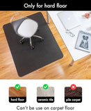 Office Chair Mat for Hardwood Floor Under Desk Computer Rolling Chair Mat for Wood