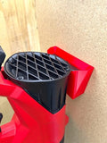 Leaf Blower Wall Mount for Milwaukee M18 Fuel - Compatible with 3017-20 & 3017-21 - Leaf Blower Wall Mount Holder Bracket for Garage Storage  (Red)