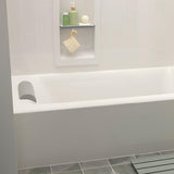 American Standard 2963102.020 Aspirations 60 x 30-Inch Alcove Bathtub, Right-Hand Drain, White