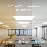30 Pack 2x4 LED Flat Panel Light Drop Ceiling, 0-10V Dimmable