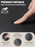 Salon Floor Mat for Anti Fatigue Barber Chair Mat for Circle Chair Base Hair Stylist Beauty Floor Mats