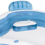 Intex 56475EP Swim Center Family Lounge Inflatable Pool, 90" X 90" X 26", for Ages 3+