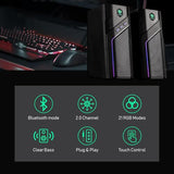 Desktop Speakers for Gaming PC, Bluetooth & USB Computer Speakers for Monitor and Laptop