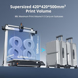 Bundle Anycubic Kobra 3 Max Combo 3D Printer, Support Multi Color Printing