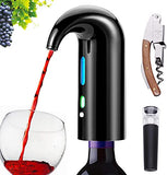 Electric Wine Aerator Dispenser Set – Automatic Wine Decanter & Pourer Wine Pump & Stopper, Perfect Christmas Gifts for Wine Lovers
