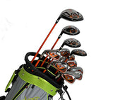 Droc Boys 13 Pieces Golf Clubs Set Left Hand and Golf Bag Boys Age 11-14