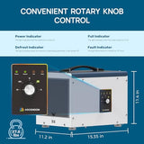 ARGENDON Dehumidifier for Crawlspace and Commercial 5-Year Limited Warranty