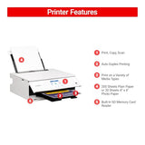 Wireless Printer, Best for Home Photo Printing, Copy and Scan, White