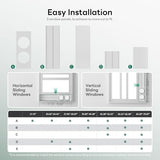 ZAFRO Smart Inverter Portable Air Conditioners, 16000 BTU (12000 BTU SACC)