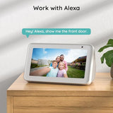 Video Doorbell Camera Wireless, 180° Wide View, 2K HD, No Subscription, AI Human Detection, Head-to-Toe, HDR Night Vision