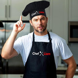 Personalized BBQ Chef Hat with Custom Name, Adjustable for Men - Ideal Gift for Father's Day & Birthdays