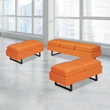 BarberPub Waiting Room Chairs, Heavy Duty Office Guest Reception Bench