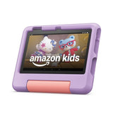 Fire 7 Kids tablet (newest model) ages 3-7. Top-selling 7" kids tablet on Amazon.